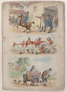 Plate 1, from "World in Miniature", 1816., 1816. Creator: Thomas Rowlandson