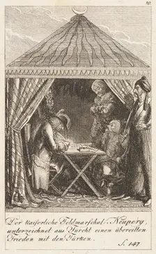 Plate 10 for History of Brandenburg for 1793 1792. Creator: Daniel Nikolaus Chodowiecki
