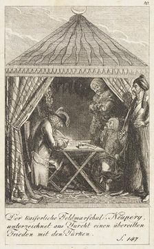 Plate 10 for History of Brandenburg for 1793 1792. Creator: Daniel Nikolaus Chodowiecki