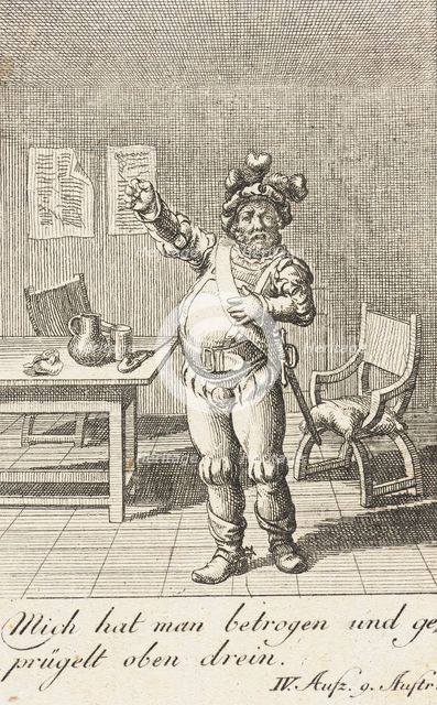 Plate 10 for Shakespeare's 'Macbeth', 1784. Creator: Daniel Nikolaus Chodowiecki.