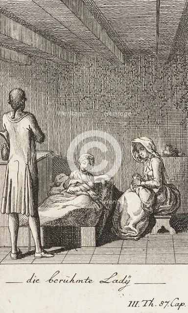 Plate 10 for Thomas Smollett's 'The Adventures of Peregrine Pickle', 1785. Creator: Daniel Nikolaus Chodowiecki.