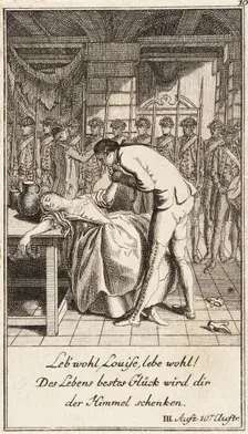 Plate 10 from The Deserter by Sedaine, 1775. Creator: Daniel Berger