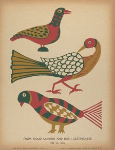 Plate 10: From the Portfolio "Folk Art of Rural Pennsylvania", c. 1939. Creator: Unknown