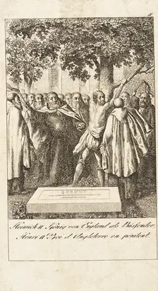 Plate 11 for History of the Middle Ages 1793. Creators: Daniel Nikolaus Chodowiecki, Eberhard Siegfried Henne