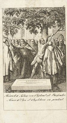 Plate 11 for History of the Middle Ages 1793. Creators: Daniel Nikolaus Chodowiecki, Eberhard Siegfried Henne