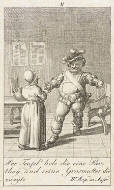 Plate 11 for Shakespeare's Macbeth 1784. Creator: Daniel Nikolaus Chodowiecki
