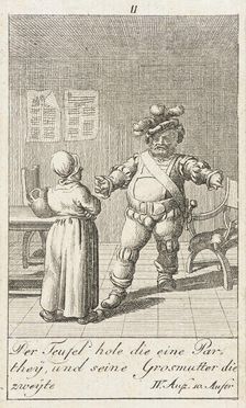 Plate 11 for Shakespeare's Macbeth 1784. Creator: Daniel Nikolaus Chodowiecki