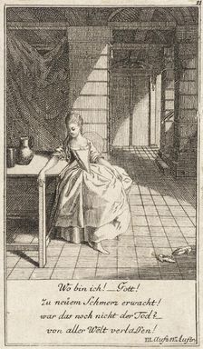Plate 11 from The Deserter by Sedaine, 1775. Creator: Daniel Berger