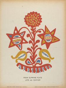 Plate 11: From the Portfolio "Folk Art of Rural Pennsylvania", c. 1939. Creator: Unknown