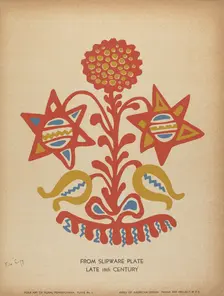 Plate 11: From the Portfolio "Folk Art of Rural Pennsylvania", c. 1939. Creator: Unknown