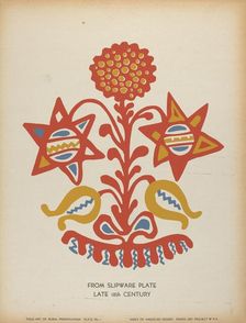 Plate 11: From the Portfolio "Folk Art of Rural Pennsylvania", c. 1939. Creator: Unknown