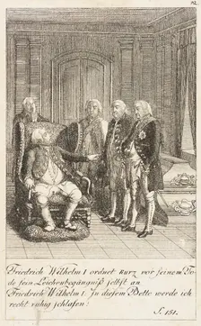Plate 12 for History of Brandenburg for 1793 1792. Creator: Daniel Nikolaus Chodowiecki