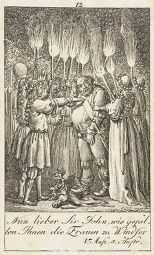 Plate 12 for Shakespeare's Macbeth 1784. Creator: Daniel Nikolaus Chodowiecki