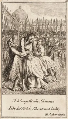 Plate 12 from The Deserter by Sedaine, 1775. Creator: Daniel Berger