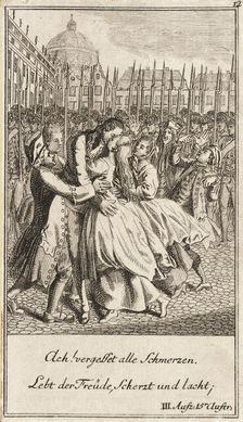 Plate 12 from The Deserter by Sedaine, 1775. Creator: Daniel Berger