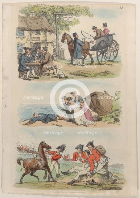 Plate 12, from "World in Miniature", 1816., 1816. Creator: Thomas Rowlandson.