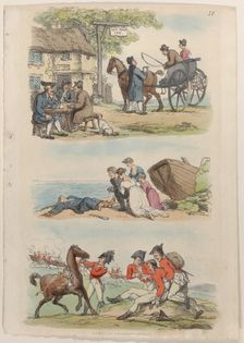 Plate 12, from "World in Miniature", 1816., 1816. Creator: Thomas Rowlandson
