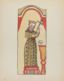 Plate 12: Saint Rita: From Portfolio "Spanish Colonial Designs of New Mexico", 1935/1942. Creator: Unknown