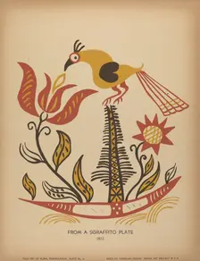 Plate 14: From the Portfolio "Folk Art of Rural Pennsylvania", c. 1939. Creator: Unknown