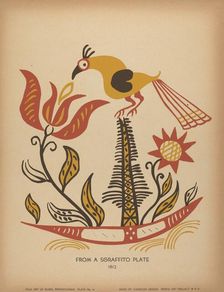 Plate 14: From the Portfolio "Folk Art of Rural Pennsylvania", c. 1939. Creator: Unknown