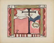 Plate 14: Main Altarpiece, Chimayo: From Portfolio "Spanish Colonial Designs of New Mexico", 1935/19 Creator: Unknown