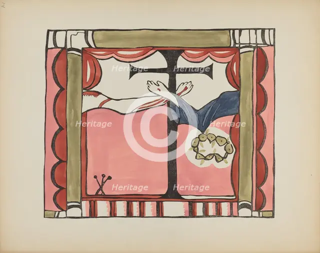 Plate 14: Main Altarpiece, Chimayo: From Portfolio "Spanish Colonial Designs of New Mexico", 1935/19 Creator: Unknown.