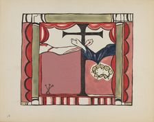 Plate 14: Main Altarpiece, Chimayo: From Portfolio "Spanish Colonial Designs of New Mexico", 1935/19 Creator: Unknown