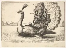 Plate 14: The Argonauts Eurytus, Echion, and Aethalides (Eurito Echione e Etalide Argonote..., 1664. Creator: Unknown