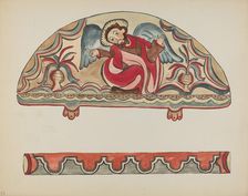 Plate 15: The Creation (Lunette): From Portfolio "Spanish Colonial Designs of New Mexico", 1935/1942 Creator: Unknown