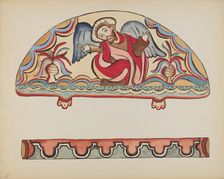 Plate 15: The Creation (Lunette): From Portfolio "Spanish Colonial Designs of New Mexico", 1935/1942 Creator: Unknown