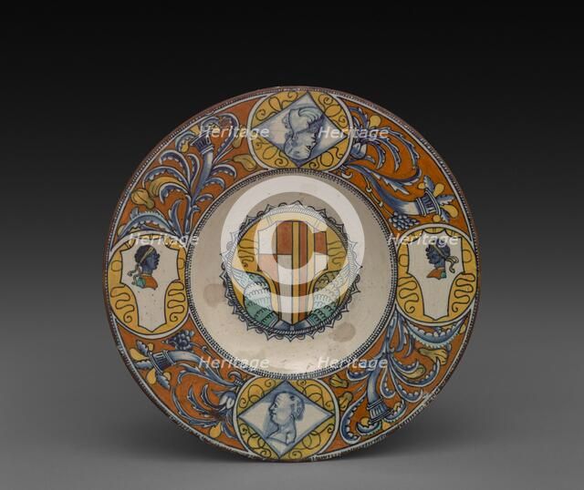 Plate, 1500s. Creator: Unknown.