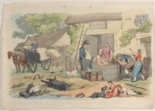 Plate 16, from "World in Miniature", 1816., 1816. Creator: Thomas Rowlandson