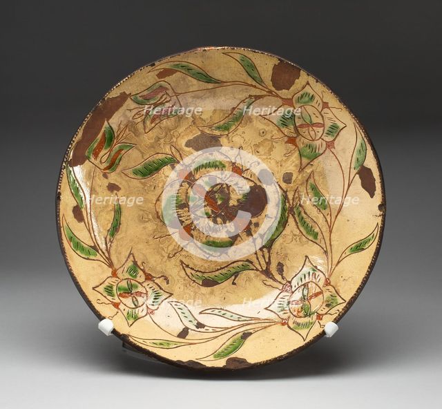 Plate, 1780/1800. Creator: Unknown.