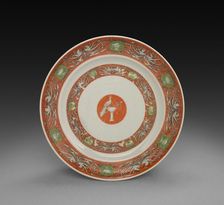 Plate, 1785-1800. Creator: Unknown