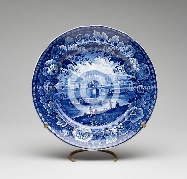 Plate, 1790/1818. Creator: Enoch Wood & Sons.