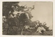 Plate 17 from The Disasters of War (Los Desastres de la Guerra): They ..., 1810 (published 1863). Creator: Francisco Goya