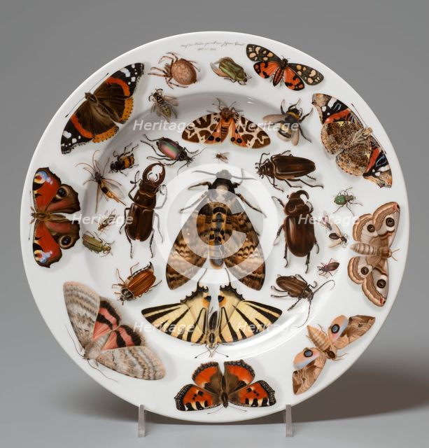 Plate, 1840. Creator: Unknown.
