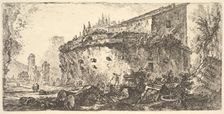 Plate 18: The Tomb of the Scipios (Sepolcro della famiglia de Scipioni), ca. 1748. Creator: Giovanni Battista Piranesi