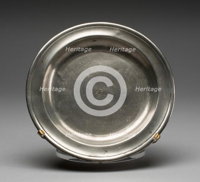 Plate, 1825/27. Creator: Boardman and Company.