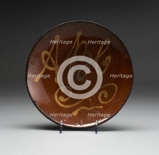 Plate, 1825/55. Creator: Asa E. Smith.