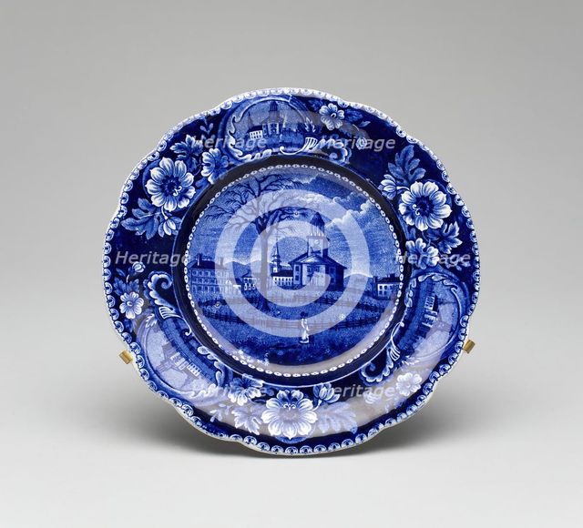 Plate, 1827/36. Creator: James and Ralph Clews.