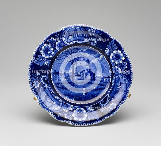 Plate, 1827/36. Creator: James and Ralph Clews.