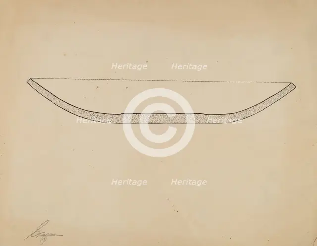 Plate, 1935/1942. Creator: Giacinto Capelli.