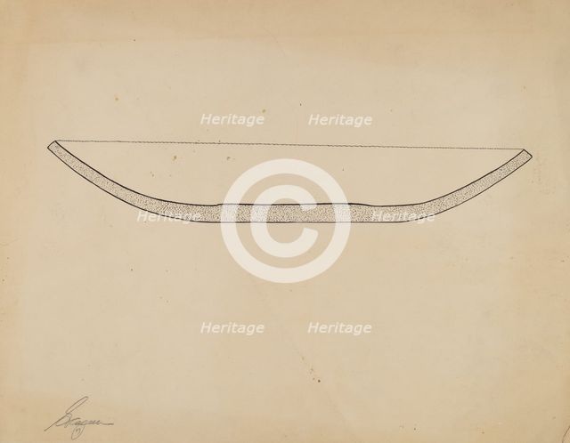 Plate, 1935/1942. Creator: Giacinto Capelli.