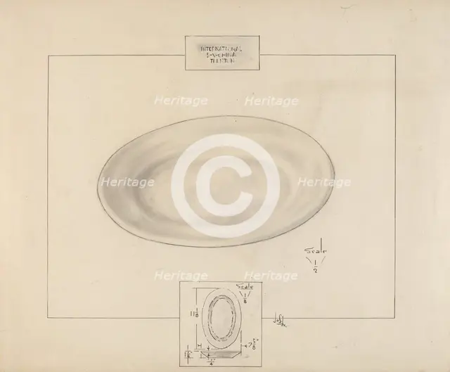 Plate, 1935/1942. Creator: Joseph Sudek.