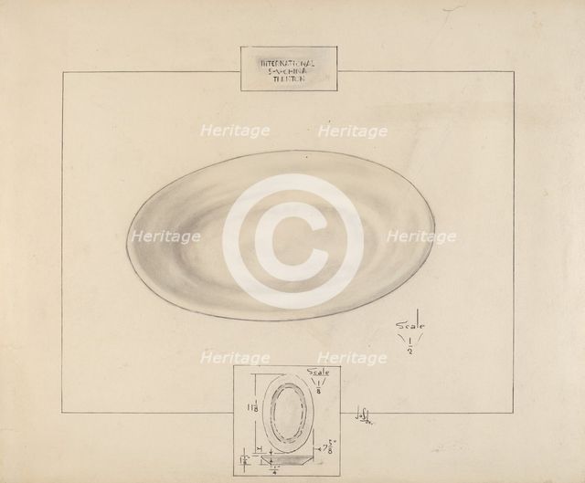 Plate, 1935/1942. Creator: Joseph Sudek.