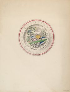 Plate, 1935/1942. Creator: Samuel Faigin