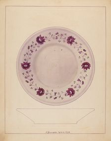 Plate, 1936. Creator: J. Howard Iams