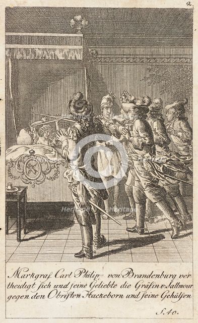 Plate 2 for 'History of Brandenburg for 1793', 1792. Creator: Daniel Nikolaus Chodowiecki.
