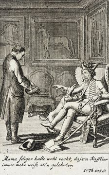 Plate 2 for J.G. Muller's Siegfried von Lindenberg 1783. Creator: Daniel Nikolaus Chodowiecki